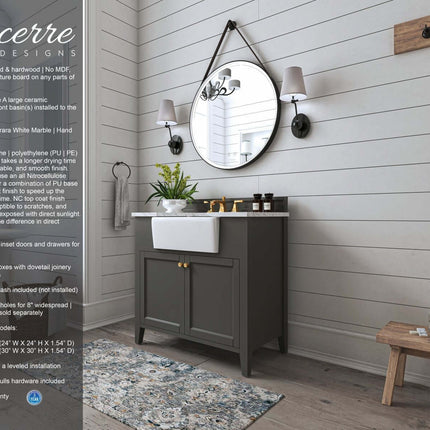 Adeline 36" Bath Vanity Set Ancerre Designs