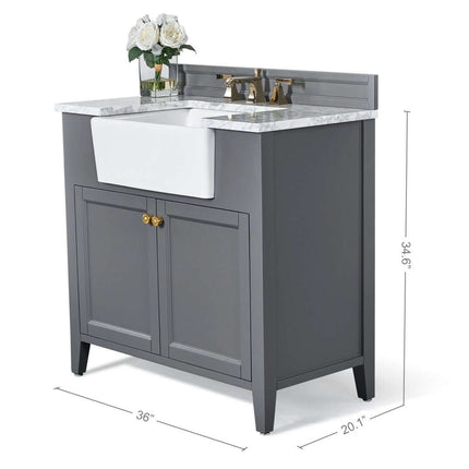 Adeline 36" Bath Vanity Set Ancerre Designs