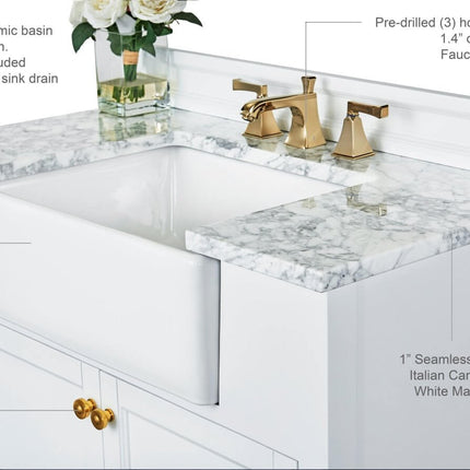 Adeline 36" Bath Vanity Set Ancerre Designs