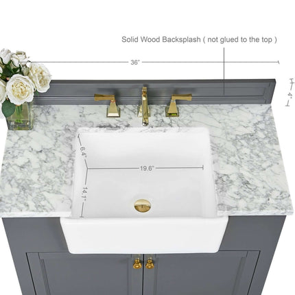 Adeline 36" Bath Vanity Set Ancerre Designs