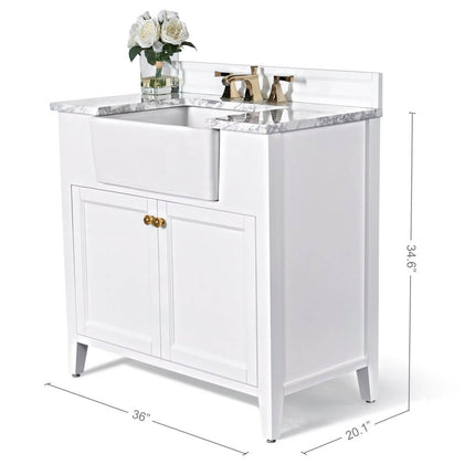 Adeline 36" Bath Vanity Set Ancerre Designs
