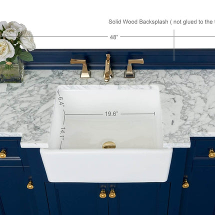 Adeline 48" Bath Vanity Set Ancerre Designs