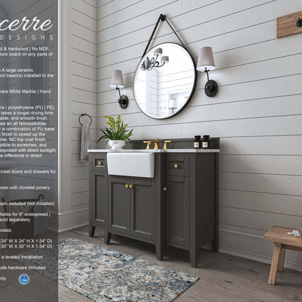 Adeline 48" Bath Vanity Set Ancerre Designs