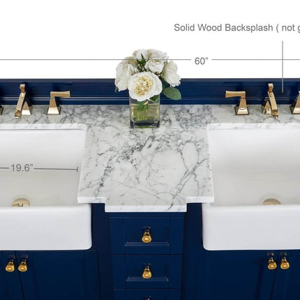 Adeline 60" Bath Vanity Set Ancerre Designs