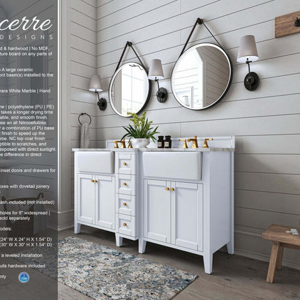 Adeline 60" Bath Vanity Set Ancerre Designs