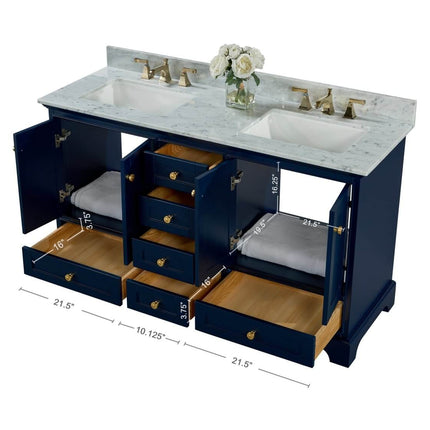 Audrey 60" Bath Vanity Set Ancerre Designs