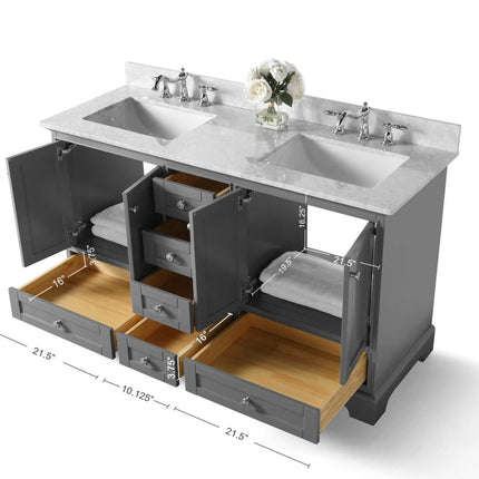 Audrey 60" Bath Vanity Set Ancerre Designs