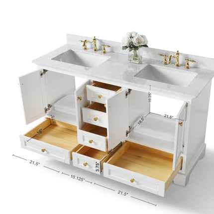 Audrey 60" Bath Vanity Set Ancerre Designs