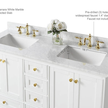 Audrey 60" Bath Vanity Set Ancerre Designs