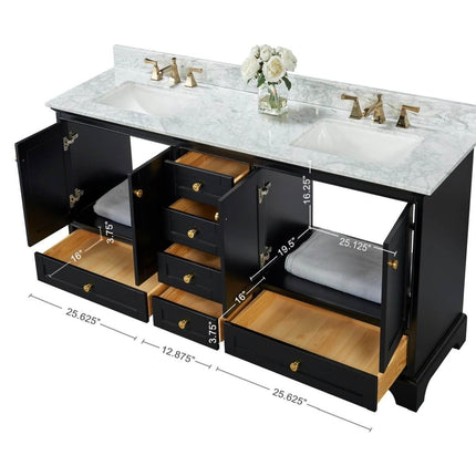 Audrey 72" Bath Vanity Set Ancerre Designs