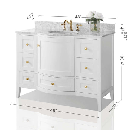 Lauren 48" Bath Vanity Set Ancerre Designs