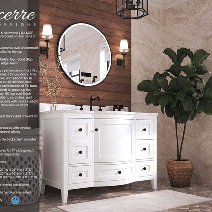 Lauren 48" Bath Vanity Set Ancerre Designs