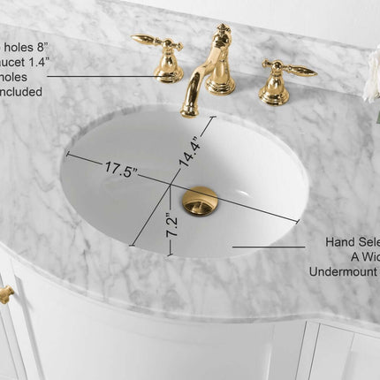 Lauren 48" Bath Vanity Set Ancerre Designs
