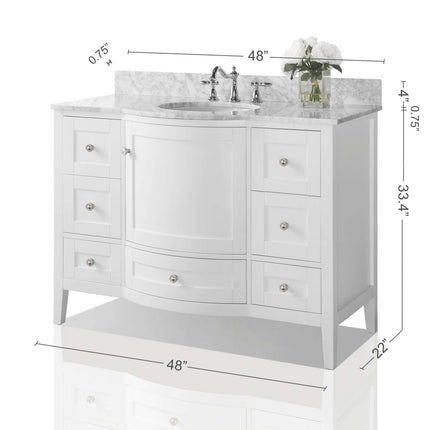 Lauren 48" Bath Vanity Set Ancerre Designs