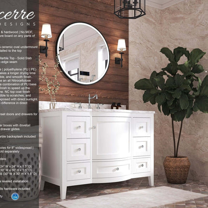Lauren 48" Bath Vanity Set Ancerre Designs