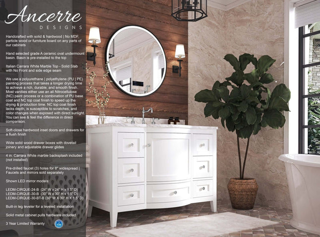 Lauren 48" Bath Vanity Set Ancerre Designs