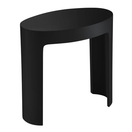 ALFI Black Matte Solid Surface Resin Bathroom/Shower Stool ABST66BM Alfi Brand