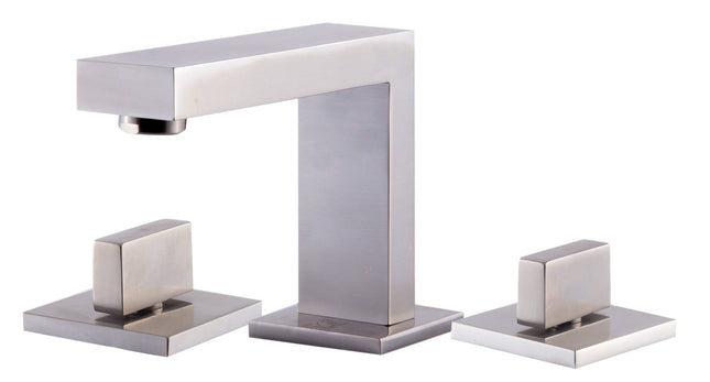 ALFI brand AB1322-BN Brushed Nickel Modern Widespread Bathroom Faucet ALFI brand