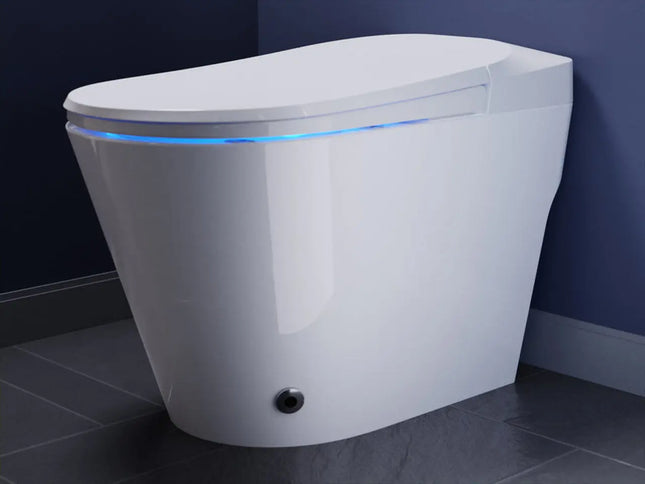ENVO Echo Elongated 1.28 GPF Smart Bidet Toilet with Auto Open Close, Auto Flush, and Heated Seat TL-STFF950WH Anzzi