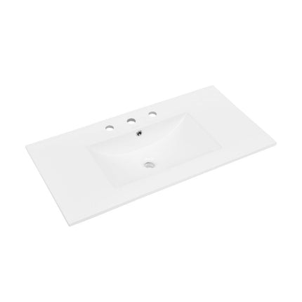Swiss Madison 36 Ceramic Vanity Sink Top - SM-BVP36 Swiss Madison