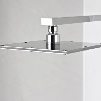 ANZZI Rhaus 60 in. 6-Jetted Full Body Shower Panel with Heavy Rain Shower and Spray Wand in White SP-AZ029 Anzzi