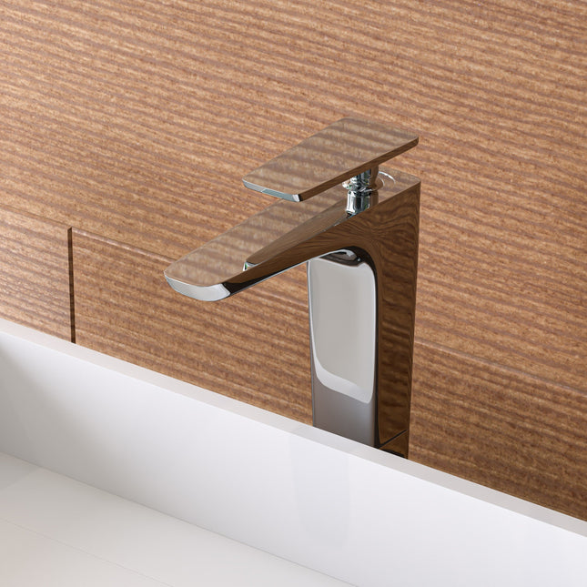 ALFI brand AB1778-PC Polished Chrome Tall Single Hole Modern Bathroom Faucet Alfi Brand