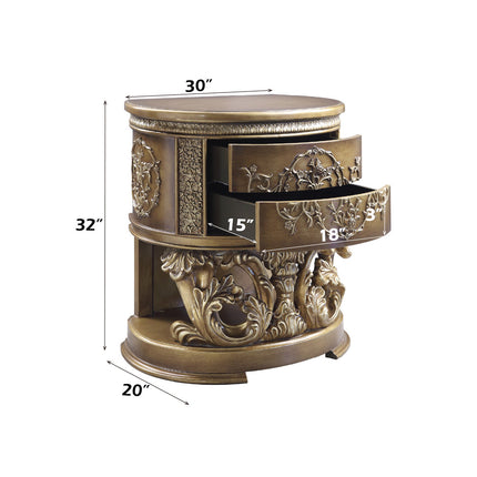 ACME BD00472 Constantine Nightstand  7