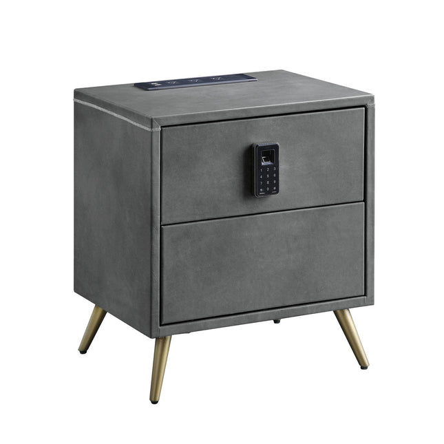 ACME BD00556 Doris Nightstand  1