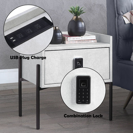 ACME BD00557 Metis Nightstand  8