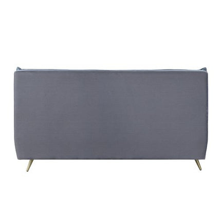 ACME BD00562EK Doris Gray Eastern King Bed  3