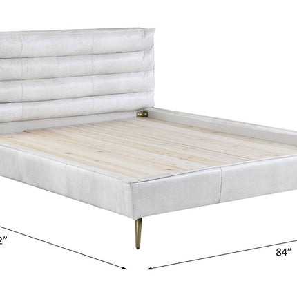 ACME BD00564EK Doris White Eastern King Bed  4
