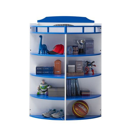 ACME BD00577 Neptune Sky Blue Twin/Twin Bunk Bed  3
