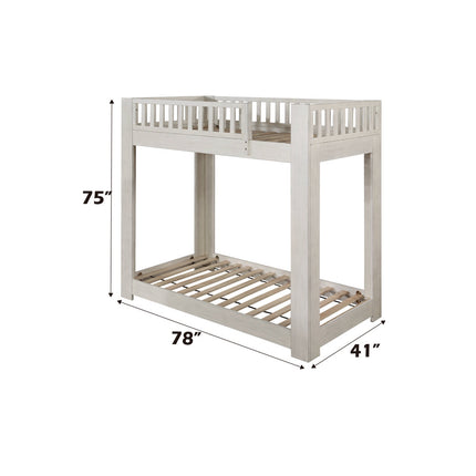 ACME BD00612 Cedro Twin/Twin Bunk Bed  3