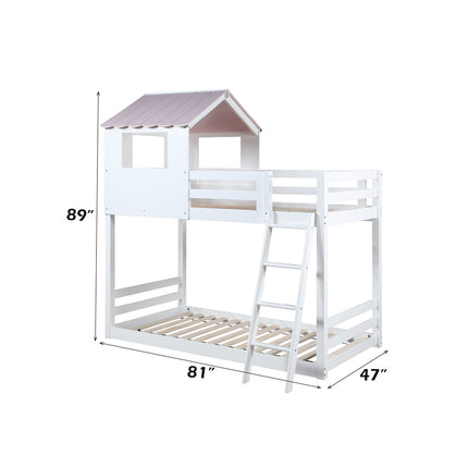 ACME BD00705 Solenne Twin/Twin Bunk Bed  5