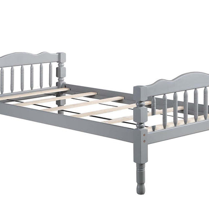ACME BD00864 Homestead Gray Twin/Twin Bunk Bed  2