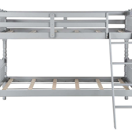 ACME BD00864 Homestead Gray Twin/Twin Bunk Bed  5