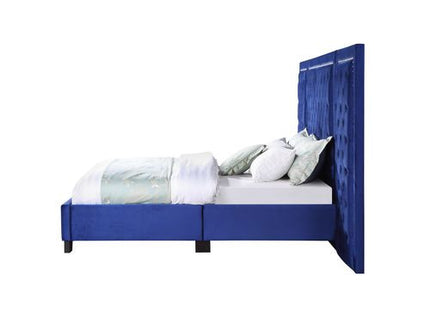 ACME BD00972EK Damazy Blue Eastern King Bed  2