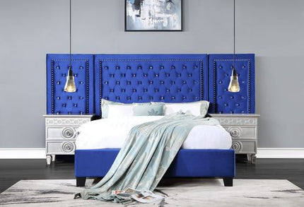 ACME BD00972EK Damazy Blue Eastern King Bed