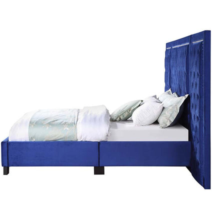 ACME BD00973Q Damazy Blue Queen Bed  2