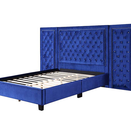 ACME BD00973Q Damazy Blue Queen Bed