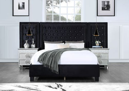 ACME BD00974EK Damazy Black Eastern King Bed