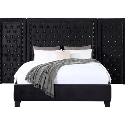 ACME BD00975Q Damazy Black Queen Bed  2