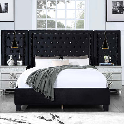 ACME BD00975Q Damazy Black Queen Bed