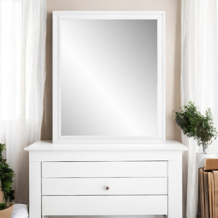 ACME BD01036 Gaines White Mirror  4