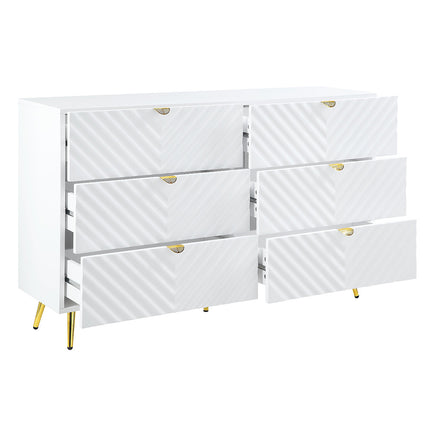 ACME BD01037 Gaines White Dresser  3