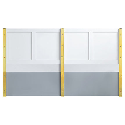 ACME BD01040Q Gaines Gray Queen Bed  4