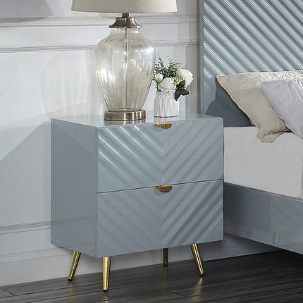 ACME BD01041 Gaines Gray Nightstand