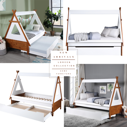 ACME BD01287T Loreen Twin Bed  6