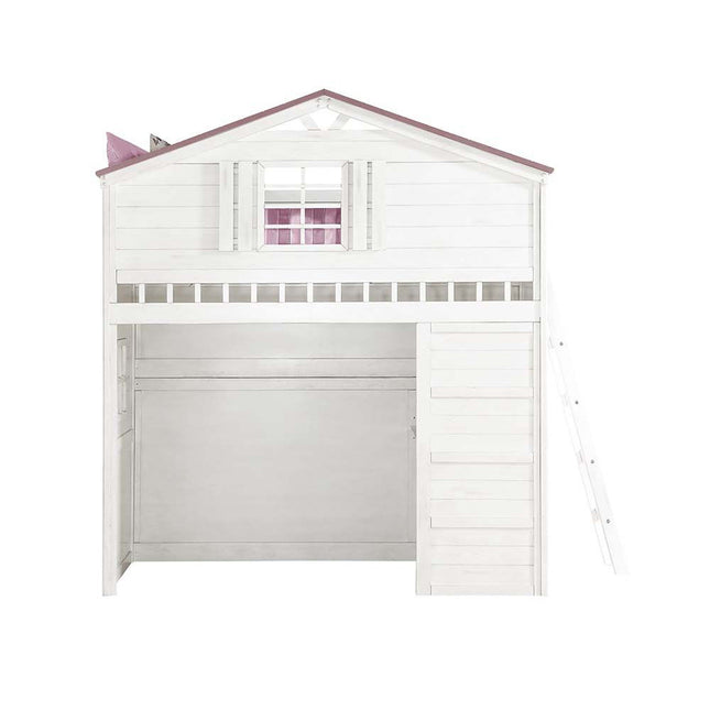 ACME BD01415 Tree House Pink Tree House Loftbed  1