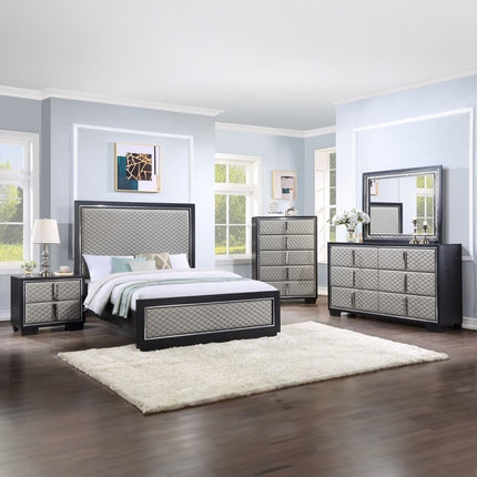 ACME Nicola Eastern King Bed - BD01426EK  5